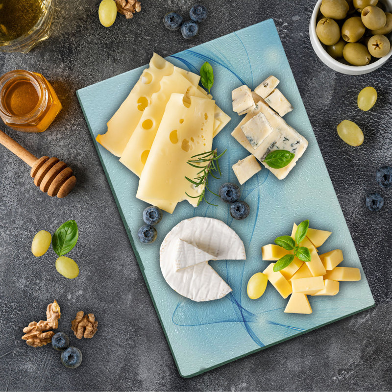 Planche à découper en verre trempé Ambesonne