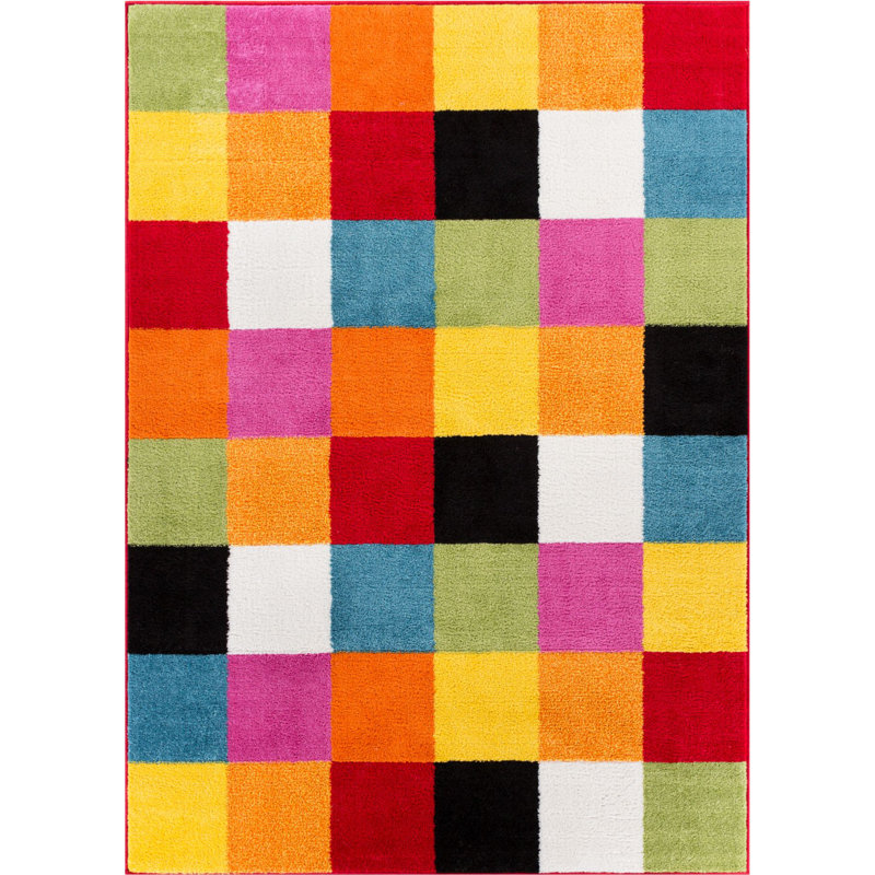 Neyla Geometric Area Rug, Rectangle 100 x 150cm