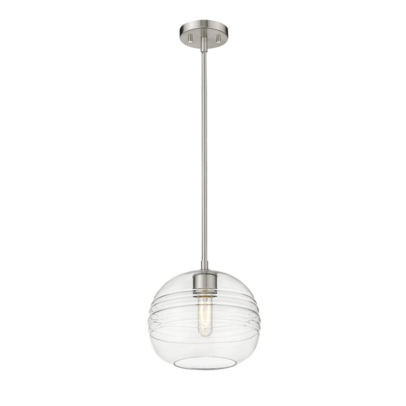 Hatton 1 - Light Single Pendant, Brushed Nickel