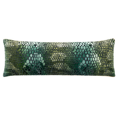 Snakeskin / Tranquillity Boudoir Pillow