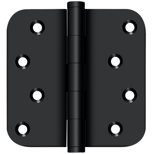 Paire de charnières de porte de 0,8 po x l 2,5 po, Noir