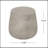 Orion Lightweight Concrete Patio Side Table With Drum Shape And Boho Style, Perfect For Outdoor Relaxation And Durability