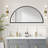 Arched Metal Wall Mirror for Bathroom, Decor, Living Room-909602358-909602359