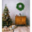 Faux Lighted PVC 21.65cm Christmas Wreath-191715463