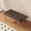 Banc rembourré brun-1591085554