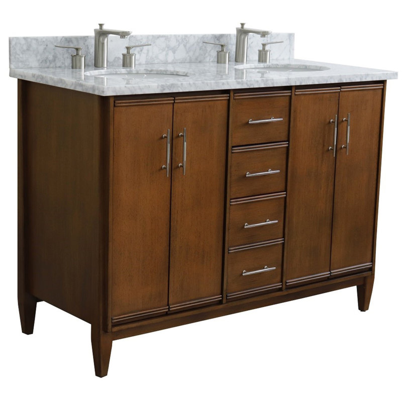 Ensemble de meuble-lavabo double 49 po Hawkesbury