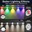 200 lumières RVB d'extérieur fixes de 200 pi, lumières Eaves intelligentes étanches avec application / télécommande, pour Noël et toutes les décorations des Fêtes, éclairage quotidien et décoratif, éclairage de toit et de jardin