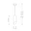 Demuth 1 - Light Cylinder Pendant-37015717