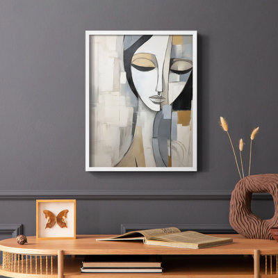 WOMEN Series CXLV - reproduction encadrée de qualité supérieure - prête à être accrochée - aucun clou requis