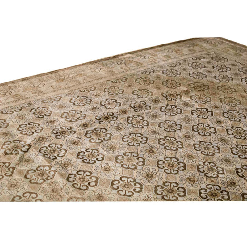 Oriental Area Rug in Brown