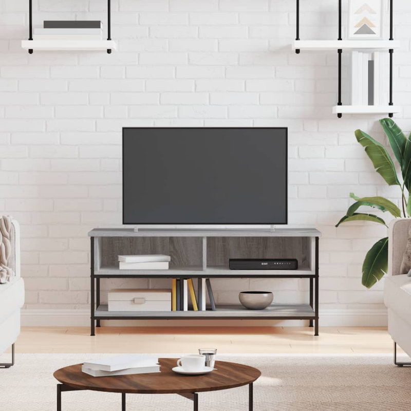 Maclovia TV Stand for TVs up to 43", Grey