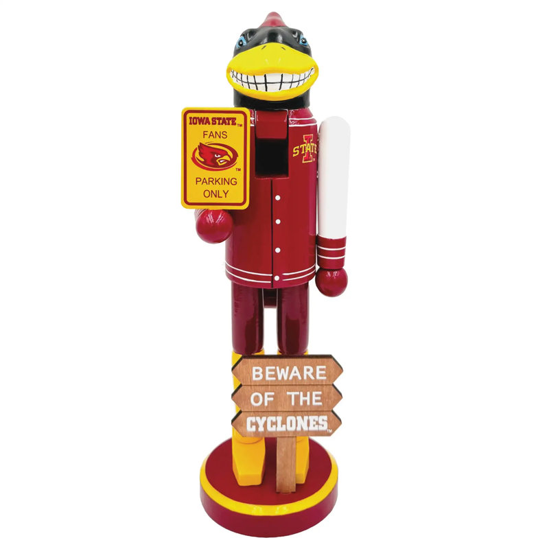 Casse-noisette 12 "NCAA College Spirit Beware, Iowa State