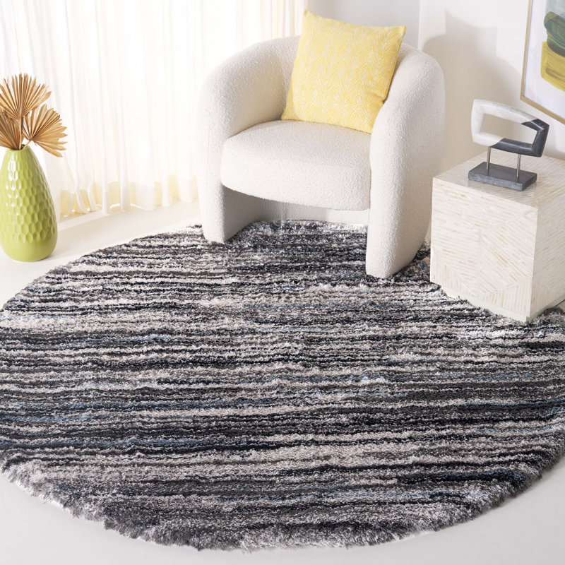 Cloud Shag Performance Abstract Rug, Rectangle 4' x 6'