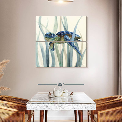 Brampt Turtle In Seagrass II