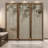 Rustic Chic Folding Pine Wood Room Divider