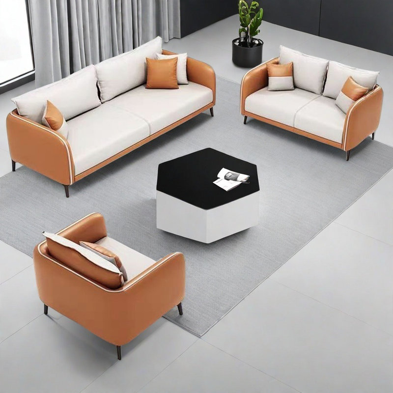 Fynn, Orange, blanc cassé