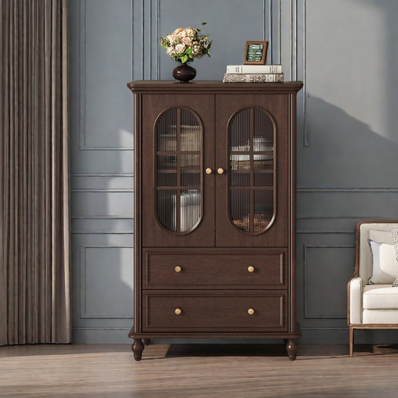 Armoire décorative moderne en verre