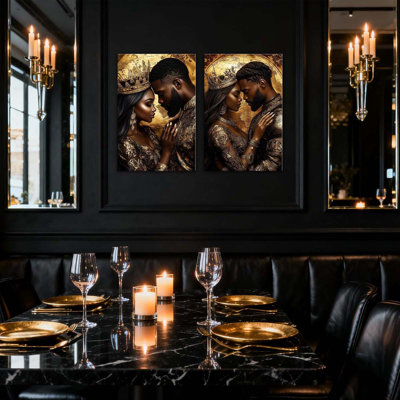2 Piece Wrapped Canvas Print