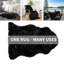 Tapis noir en peau de mouton Bershire-70493699