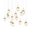 Double Bubble 14 - Light LED Pendant