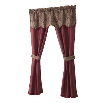 Panneaux de rideaux semi-transparents avec passe-tringle complete window toile Knute