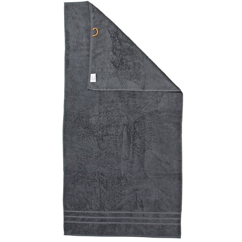 Faucher Cotton Midweight Bath Towel, Anthracite