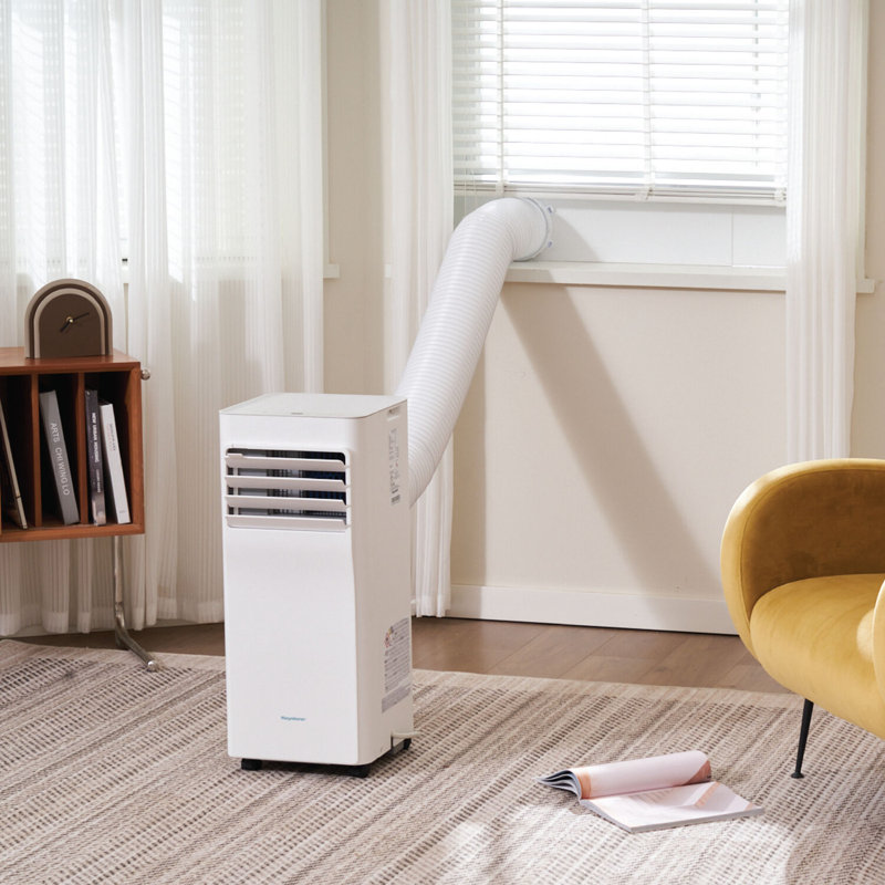 Keystone White Portable Air Conditioner with Remote and Sleep Mode