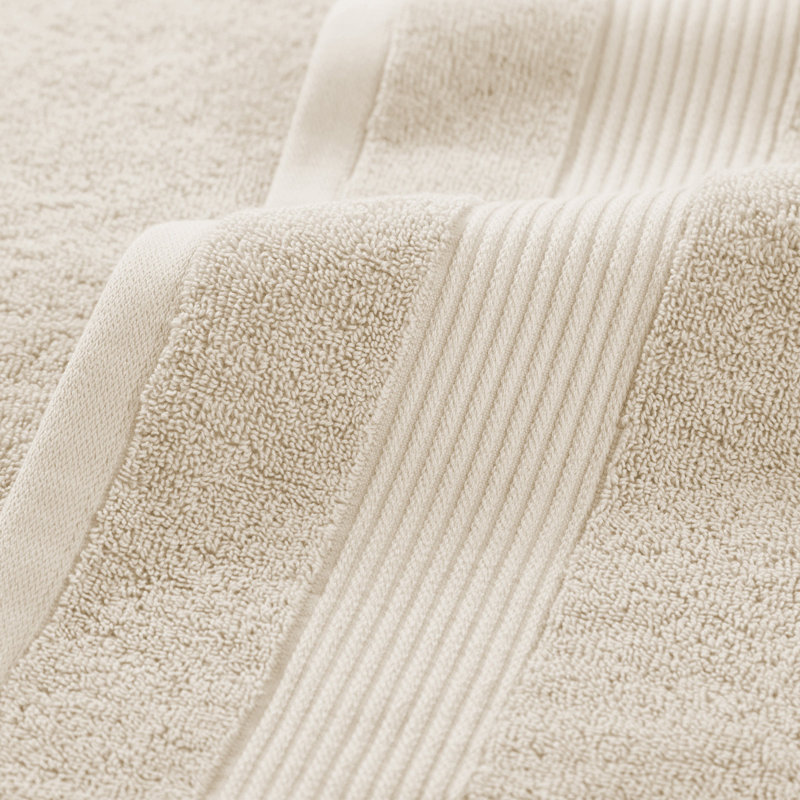 Ivory Cotton and Polyester Washcloth Set - 12 Pack