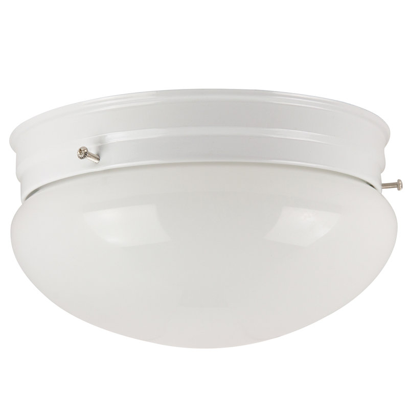 Plafonnier encastré 2 lumières Iobst, non, H 5 po x l 6 po x P 6 po