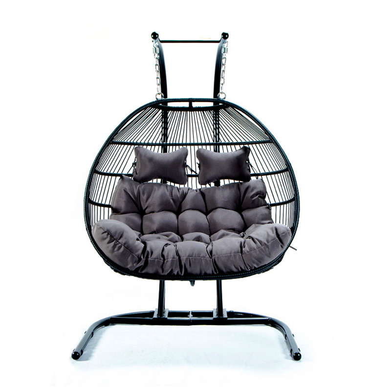 FAUTEUIL DOUBLE PLIABLE PLIABLE AVEC COUSSIN