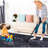 3' X 5' Washable Carpet, Non-Slip Layer, Low-Pile Construction, Non-Shedding, Foldable, Pet & - - For A Cozy Home Feeling  Black + Gray 3X5 Area Backing, Non-Shedding Weave, Texture, Foldable Stylish-176922686
