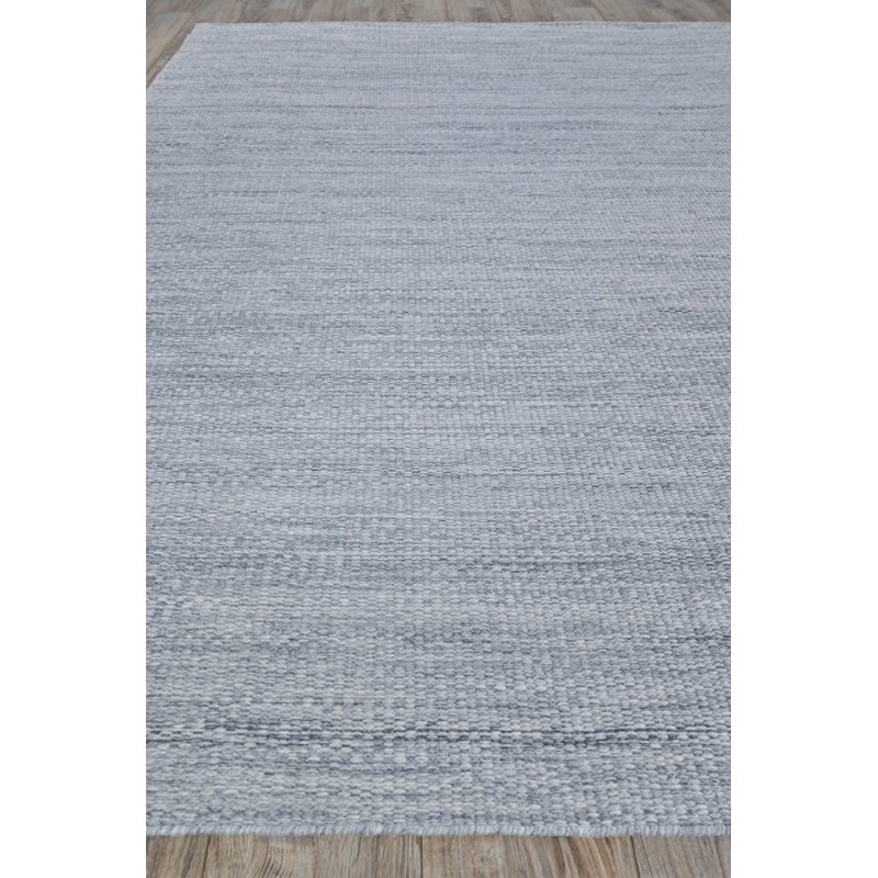 Loro Area Rug in Light Silver, Rectangle 8' x 10'