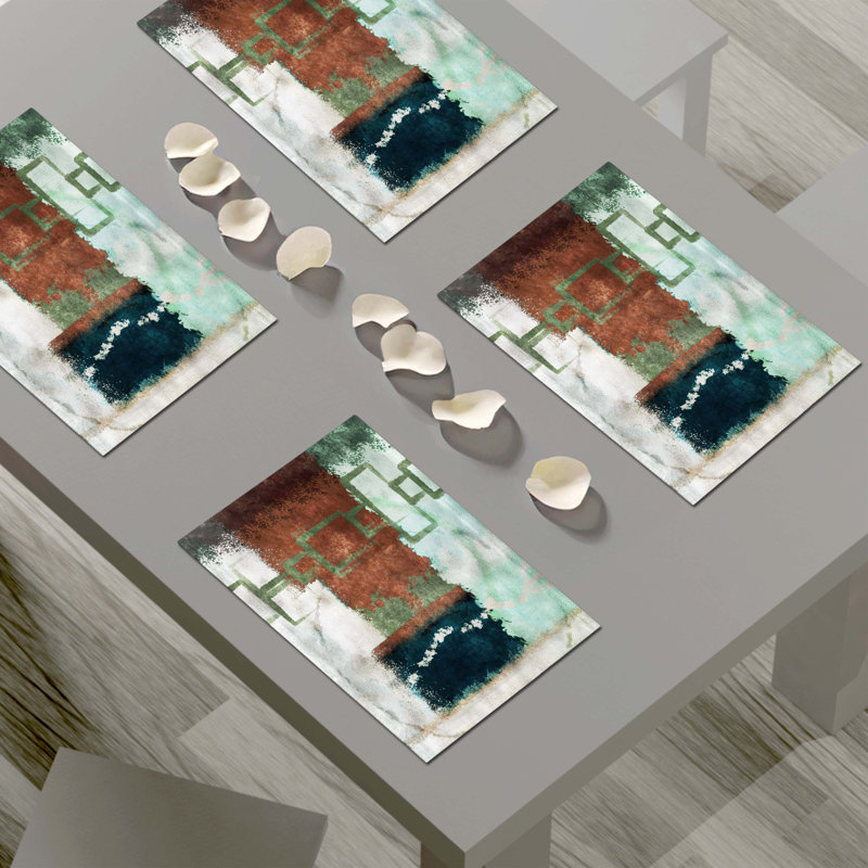 Polyester Abstract Placemat
