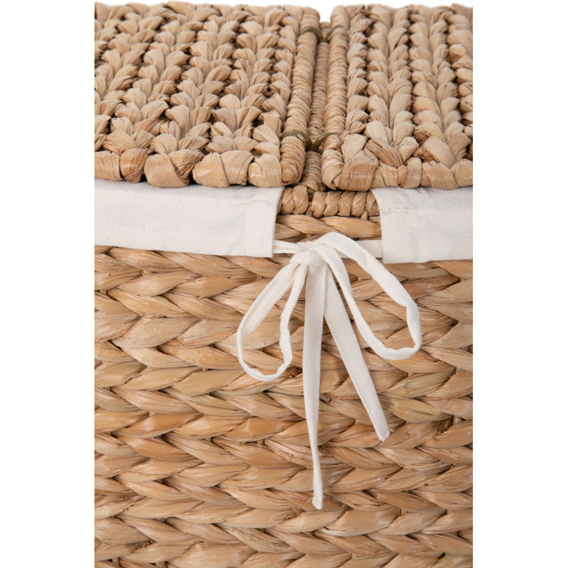 Hand Woven Laundry Hamper with Handles