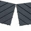 Carreaux de terrasse en plastique emboîtables-113414314