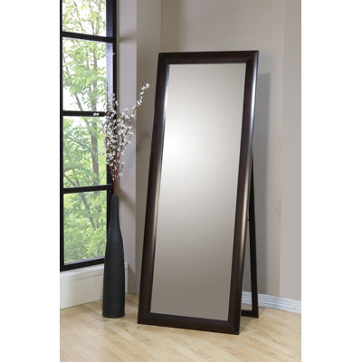 Abba Wood Flat Floor Mirror