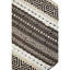 Archippos 50cm Wide Round Ikat Footstool Ottoman