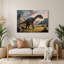 «Dinosaur Saltasaurus», art mural en métal noir-1559528868