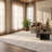 Rug Modern Indoor Area Rug, Beige Cream.-403583771