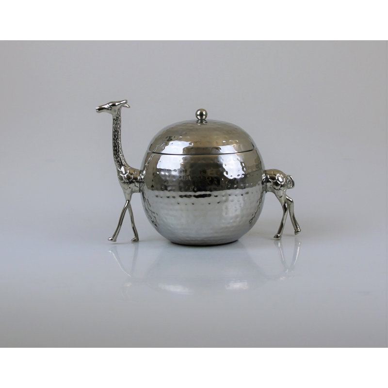 Silver Giraffe Box
