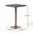 Rattan 26" Square Bar Table