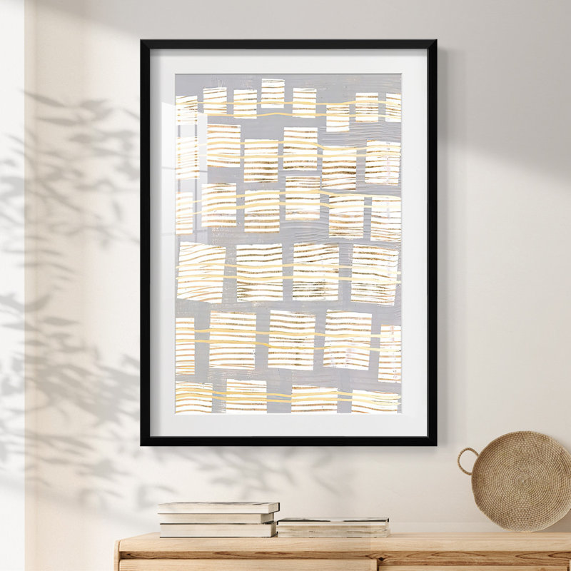 NetworksII-Framed Print, Black