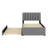 Upholstered Platform Bed With Trundle