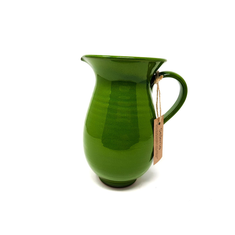Michalak Ceramic Table Vase, Green