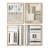 Soft Inspiration I Framed Print - Set of 4-748645240