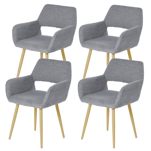 Assandra 46cm H Fabric Upholstered Armchair, Grey