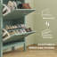 14 Pair Flip Down Shoe Storage