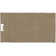 Wide Rectangular Plate Overflow in Brushed Brass 90x30mm