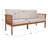 Alderico Solid Wood Acacia Outdoor Bench-563784691-563784690