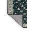 Tapis bleu lavé à la machine-255706764